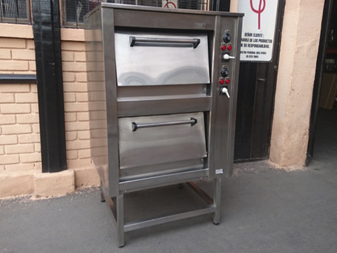 Horno Acero Inoxidable 2 camaras marca Biggi Electrico / Usado -  Chileremates.cl