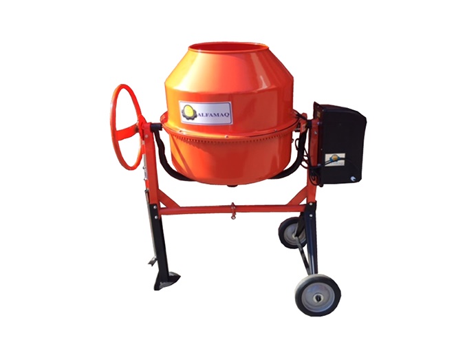 Trompo Concretero Eléctrico 200 Litros / JS200L / Alfamaq 