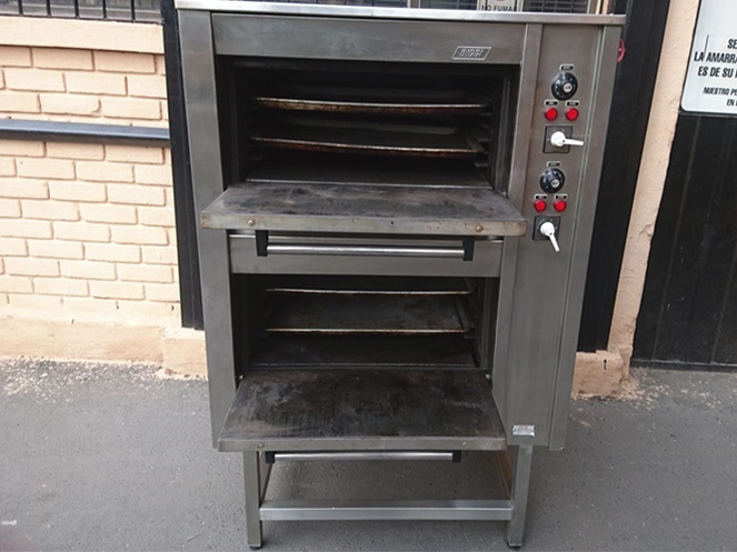 Horno Acero Inoxidable 2 camaras marca Biggi Electrico / Usado -  Chileremates.cl